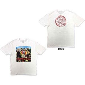 The Beatles - Vtge Sgt Pepper Uni Wht    i gruppen MERCH / T-Shirt / Rockoff_Nya April24 hos Bengans Skivbutik AB (5527482r)