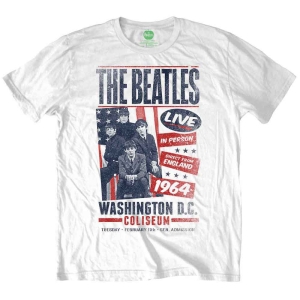 The Beatles - Coliseum Poster Uni Wht    i gruppen MERCH / T-Shirt / Rockoff_Nya April24 hos Bengans Skivbutik AB (5527484r)