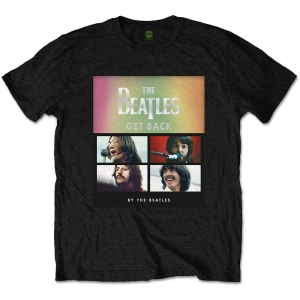 The Beatles - Album Faces Gradient Uni Bl    i gruppen MERCH / T-Shirt / Rockoff_Nya April24 hos Bengans Skivbutik AB (5528951r)