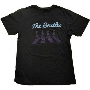 The Beatles - Crossing Silhouettes Uni Bl    i gruppen MERCH / T-Shirt / Rockoff_Nya April24 hos Bengans Skivbutik AB (5528958r)