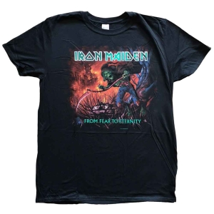 Iron Maiden - Fear To Eternity Album Uni Bl    i gruppen MERCH / T-Shirt / Rockoff_Nya April24 hos Bengans Skivbutik AB (5532299r)