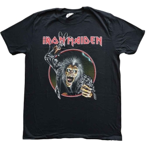 Iron Maiden - Eddie Hook Uni Bl i gruppen MERCHANDISE / T-shirt / Hårdrock hos Bengans Skivbutik AB (5532306r)