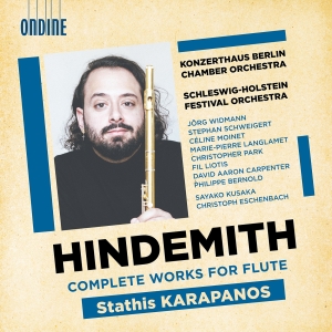 Stathis Karapanos - Hindemith: Complete Works For Flute i gruppen CD / Nyheter hos Bengans Skivbutik AB (5532751)