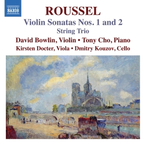 David Bowlin Tony Cho - Roussel: Violin Sonatas Nos. 1 & 2 i gruppen VI TIPSAR / Julklappstips CD hos Bengans Skivbutik AB (5532785)