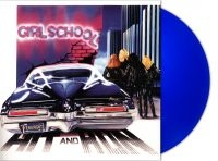 Girlschool - Hit And Run (Blue Vinyl Lp) i gruppen VI TIPSAR / Fredagsreleaser / Fredag den 21:a Juni 2024 hos Bengans Skivbutik AB (5532831)