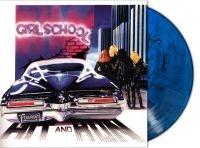 Girlschool - Hit And Run (Blue Marbled Vinyl Lp) i gruppen VI TIPSAR / Fredagsreleaser / Fredag den 21:a Juni 2024 hos Bengans Skivbutik AB (5532832)