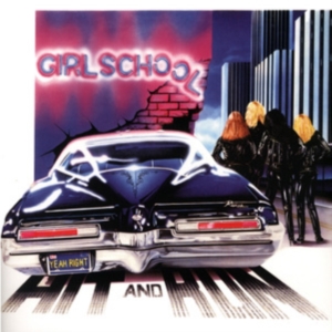 Girlschool - Hit And Run (Blue Marbled Vinyl Lp) i gruppen VI TIPSAR / Fredagsreleaser / Fredag den 21:a Juni 2024 hos Bengans Skivbutik AB (5532832)