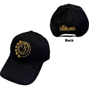 Blink-182 - Yellow Six-Arrow Smiley Bl Baseball C i gruppen MERCHANDISE / Merch / Pop-Rock hos Bengans Skivbutik AB (5532895)