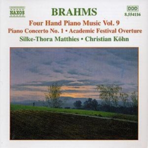 Brahms Johannes - Four Hand Piano Music 9 i gruppen Externt_Lager / Naxoslager hos Bengans Skivbutik AB (553547)