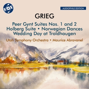 Utah Symphony Orchestra Maurice Ab - Grieg: Orchestral Works i gruppen VI TIPSAR / Julklappstips CD hos Bengans Skivbutik AB (5535733)