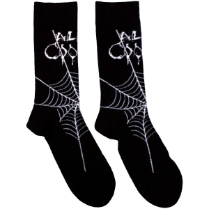 Alice Cooper - Web Uni Bl Socks (Eu 40-45) i gruppen MERCHANDISE / Merch / Hårdrock hos Bengans Skivbutik AB (5536096)