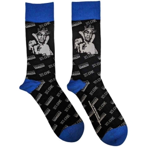 Ice Cube - B&W Photo Uni Bl Socks (Eu 40-45) i gruppen MERCHANDISE / Merch / Hip Hop-Rap hos Bengans Skivbutik AB (5536124)