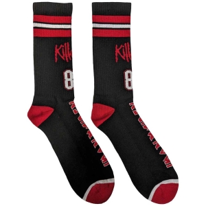 Iron Maiden - Killers '81 Uni Bl Socks (Eu 40-45) i gruppen MERCHANDISE / Merch / Hårdrock hos Bengans Skivbutik AB (5536127)