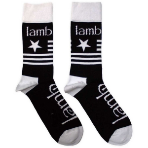 Lamb Of God - Flag Uni Bl Socks (Eu 40-45) i gruppen MERCHANDISE / Merch / Hårdrock hos Bengans Skivbutik AB (5536136)