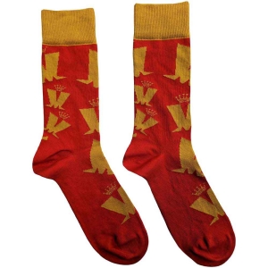 Madness - Crown & M Uni Red Socks (Eu 40-45) i gruppen MERCHANDISE / Merch / Reggae hos Bengans Skivbutik AB (5536139)