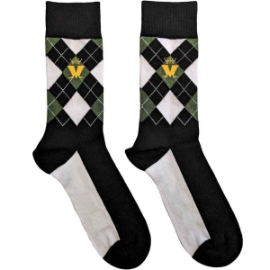 Madness - Crown & M Green Uni Bl Socks (Eu 40-45) i gruppen MERCHANDISE / Merch / Reggae hos Bengans Skivbutik AB (5536142)