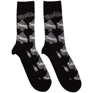 Motorhead - Ace Of Spades Uni Bl Socks (Eu 40-45) i gruppen MERCHANDISE / Merch / Hårdrock hos Bengans Skivbutik AB (5536149)