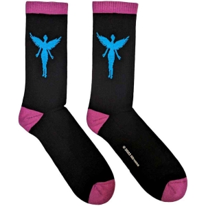 Nirvana - In Utero Blue Angel Bl Socks (Eu 40-45) i gruppen MERCHANDISE / Merch / Hårdrock hos Bengans Skivbutik AB (5536158)