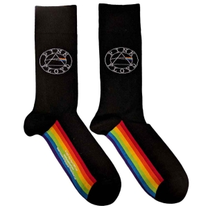 Pink Floyd - Spectrum Sole Uni Bl Socks (Eu 40-45) i gruppen MERCHANDISE / Merch / Pop-Rock hos Bengans Skivbutik AB (5536171)