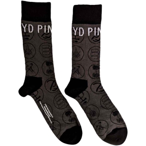 Pink Floyd - Later Years Symbols Char Socks (Eu 40-45 i gruppen MERCHANDISE / Merch / Pop-Rock hos Bengans Skivbutik AB (5536172)