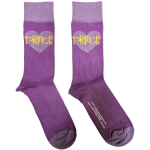 Prince - Purple Heart Uni Purp Socks (Eu 40-45) i gruppen MERCHANDISE / Merch / RnB-Soul hos Bengans Skivbutik AB (5536179)