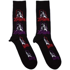 Rob Zombie - Multicolour Repeats Bl Socks (Eu 40-45) i gruppen MERCHANDISE / Strumpor / Hårdrock hos Bengans Skivbutik AB (5536185)