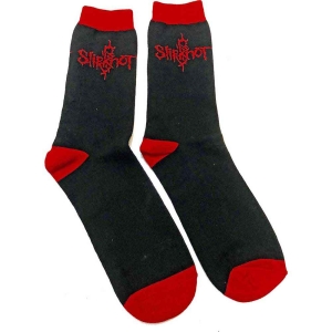 Slipknot - Logo Uni Bl Socks (Eu 40-45) i gruppen MERCHANDISE / Merch / Hårdrock hos Bengans Skivbutik AB (5536200)