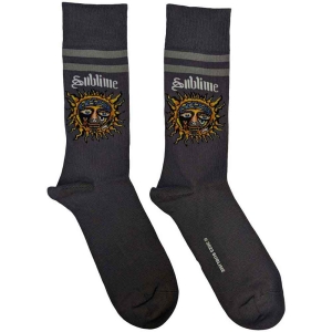 Sublime - Yellow Sun Uni Char Socks (Eu 40-45) i gruppen MERCHANDISE / Merch / Reggae hos Bengans Skivbutik AB (5536206)