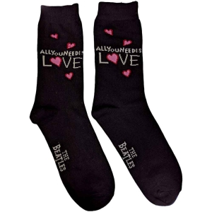 The Beatles - All You Need.. Uni Bl Socks (Eu 40-45) i gruppen MERCHANDISE / Merch / Pop-Rock hos Bengans Skivbutik AB (5536210)