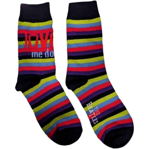 The Beatles - Love Me Do Uni Multi Socks (Eu 40-45) i gruppen MERCHANDISE / Merch / Pop-Rock hos Bengans Skivbutik AB (5536234)