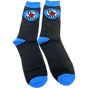 The Who - Target Logo Uni Bl Socks (Eu 40-45) i gruppen MERCHANDISE / Merch / Pop-Rock hos Bengans Skivbutik AB (5536255)