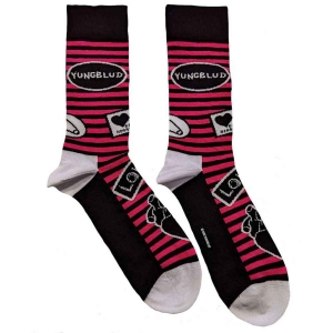 Yungblud - Symbols Uni Bl Socks (Eu 40-45) i gruppen MERCHANDISE / Merch / Pop-Rock hos Bengans Skivbutik AB (5536267)