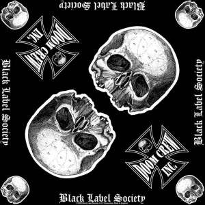 Black Label Society - Doom Crew Bandana i gruppen MERCHANDISE hos Bengans Skivbutik AB (5536279)