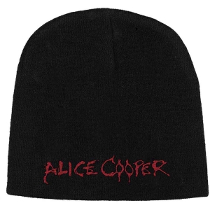 Alice Cooper - Logo Beanie H i gruppen MERCHANDISE hos Bengans Skivbutik AB (5536356)