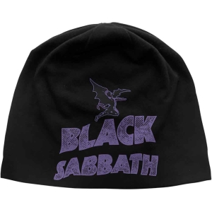 Black Sabbath - Logo & Devil Jd Print Beanie H i gruppen MERCHANDISE hos Bengans Skivbutik AB (5536364)