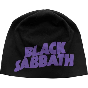 Black Sabbath - Purple Logo Jd Print Beanie H i gruppen MERCHANDISE hos Bengans Skivbutik AB (5536365)