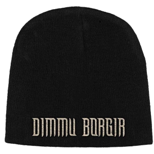 Dimmu Borgir - Logo Beanie H i gruppen MERCHANDISE hos Bengans Skivbutik AB (5536393)