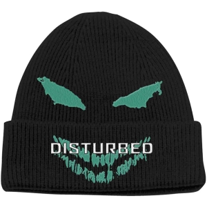 Disturbed - Green Face Bl Beanie H i gruppen MERCHANDISE hos Bengans Skivbutik AB (5536396)