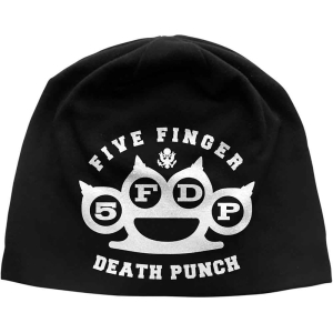 Five Finger Death Punch - Logo Jd Print Beanie H i gruppen MERCHANDISE hos Bengans Skivbutik AB (5536408)