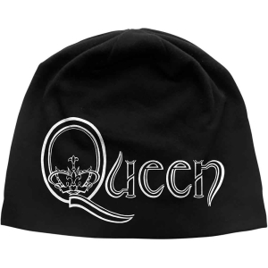 Queen - Logo Jd Print Beanie H i gruppen MERCHANDISE hos Bengans Skivbutik AB (5536512)