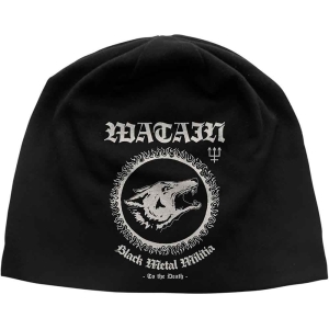 Watain - Black Metal Militia Jd Print Beanie H i gruppen MERCHANDISE hos Bengans Skivbutik AB (5536564)