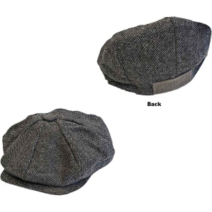 Peaky Blinders - By Order Grey Flat Cap:  i gruppen MERCHANDISE hos Bengans Skivbutik AB (5536595)