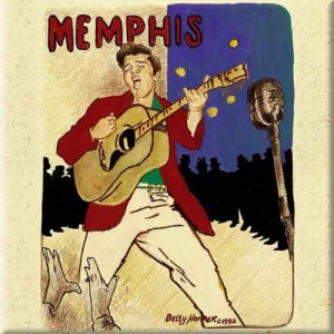 Elvis Presley - Memphis Magnet i gruppen MERCHANDISE hos Bengans Skivbutik AB (5536637)