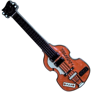 Rock Off - Mathew Street Brown Bass Magnet i gruppen MERCHANDISE / Merch / Övrigt hos Bengans Skivbutik AB (5536679)