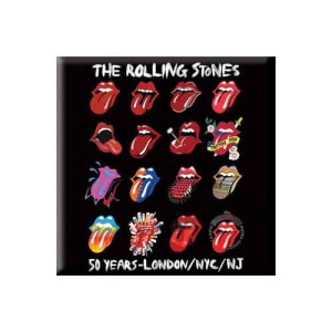 Rolling Stones - Tongue Evolution 2 Inch Magnet i gruppen MERCHANDISE hos Bengans Skivbutik AB (5536683)