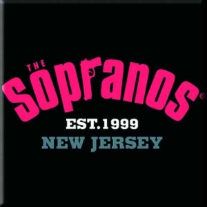 Sopranos - Collegiate Logo Magnet i gruppen MERCHANDISE hos Bengans Skivbutik AB (5536687)
