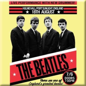 The Beatles - Port Sunlight Magnet i gruppen MERCHANDISE hos Bengans Skivbutik AB (5536696)