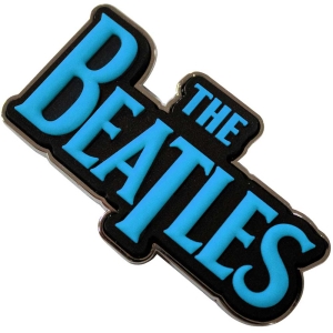 The Beatles - Sky Blue Drop T Logo Magnet i gruppen MERCHANDISE / Merch / Pop-Rock hos Bengans Skivbutik AB (5536725)