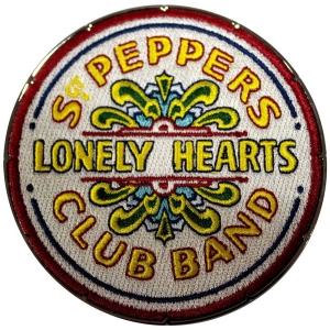 The Beatles - Sgt Pepper Drum Patch Magnet i gruppen MERCHANDISE / Merch / Pop-Rock hos Bengans Skivbutik AB (5536727)