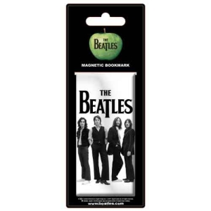 The Beatles - White Iconic Image Magnetic Bookmark i gruppen MERCHANDISE hos Bengans Skivbutik AB (5536742)